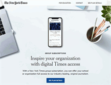Tablet Screenshot of nytimesinschool.com